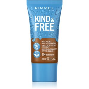 Rimmel Kind & Free ľahký hydratačný make-up odtieň 504 Deep Mocha 30 ml