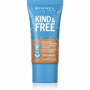 Rimmel Kind & Free ľahký hydratačný make-up odtieň 210 Golden Beige 30 ml