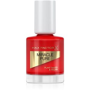 Max Factor Miracle Pure dlhotrvajúci lak na nechty odtieň 305 Scarlet Poppy 12 ml