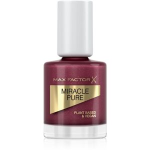 Max Factor Miracle Pure dlhotrvajúci lak na nechty odtieň 373 Regal Garnet 12 ml