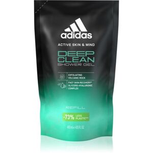 Adidas Deep Clean čistiaci sprchový gél náhradná náplň 400 ml