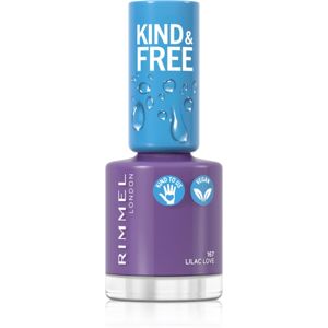 Rimmel Kind & Free lak na nechty odtieň 167 Lilac Love 8 ml