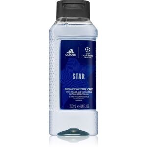 Adidas UEFA Champions League Star osviežujúci sprchový gél pre mužov 250 ml
