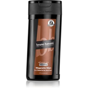 Bruno Banani Magnetic Man parfumovaný sprchovací gél 3v1 pre mužov 250 ml