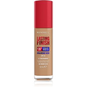 Rimmel Lasting Finish 35H Hydration Boost hydratačný make-up SPF 20 odtieň 302 Warm Olive 30 ml