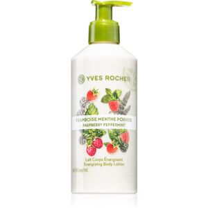 Yves Rocher Raspberry & Mint energizujúce telové mlieko 390 ml