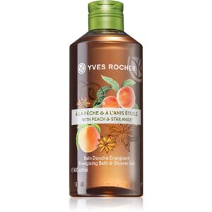 Yves Rocher Peach & Star Anise energizujúci sprchový gél 400 ml