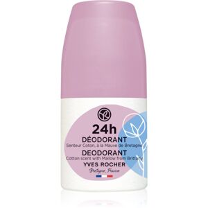 Yves Rocher 24 H dezodorant roll-on Cotton & Mallow from Brittany 50 ml