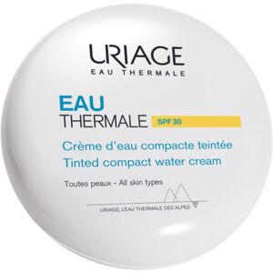 Uriage Eau Thermale Water Cream Tinted Compact SPF 30 hodvábny púder pre zjednotenie farebného tónu pleti 10 g