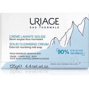 Uriage Hygiène Créme Lavante Solide jemný čistiaci krém s termálnou vodou z francouzských Alp 125 g