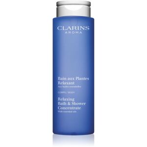 Clarins Relax Bath & Shower Concentrate sprchový a kúpeľový gél s esenciálnymi olejmi 200 ml
