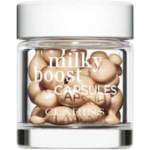 Clarins Milky Boost Capsules rozjasňujúci make-up kapsuly odtieň 02 30x0,2 ml