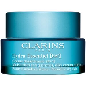 Clarins Hydra-Essentiel [HA²] Silky Cream SPF 15 hodvábne jemný hydratačný krém SPF 15 50 ml