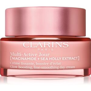 Clarins Multi-Active Day Cream Dry Skin vyhladzujúci a rozjasňujúci krém pre suchú pleť 50 ml