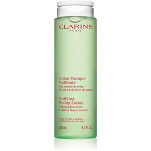 Clarins CL Cleansing Purifying Toning Lotion čistiace tonikum pre zmiešanú až mastnú pokožku 200 ml