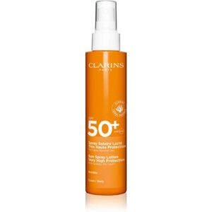 Clarins Sun Care Spray Lotion opaľovací sprej na telo a tvár SPF 50+ 150 ml
