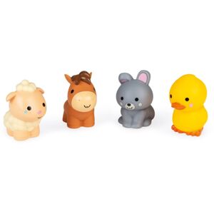 Janod Bath Toy 4 Animal Squirters hračka do vody 10 m+ 4 ks