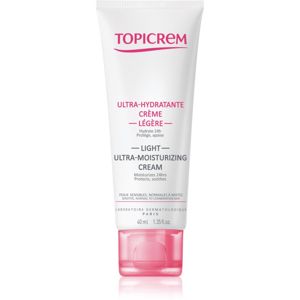 Topicrem UH FACE Light Ultra-Moisturizing Cream ľahký hydratačný krém pre normálnu až zmiešanú citlivú pleť 40 ml