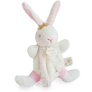 Doudou Gift Set Bunny With Pacifier darčeková sada pre deti od narodenia Pink 1 ks