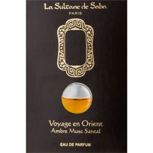 La Sultane de Saba Ambre, Musc, Santal parfumovaná voda unisex 0.5 ml