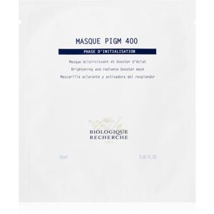 Biologique Recherche Masque PIGM 400 rozjasňujúca plátienková maska proti tmavým škvrnám 10x18 ml