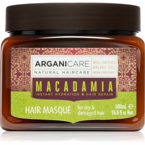 Arganicare Macadamia vyživujúca maska na vlasy pre suché a poškodené vlasy 500 ml