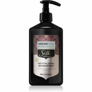 Arganicare Silk Protein revitalizačný šampón pre rozžiarenie mdlých vlasov 400 ml