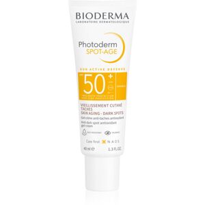 Bioderma Photoderm Spot-Age opaľovací krém proti starnutiu pleti SPF 50+ 40 ml
