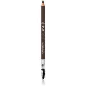 Note Cosmetique Natural Lool Eyebrow Pencil ceruzka na obočie s kefkou 05 Grey Brown 1,08 g