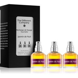 The Different Company Jasmin de Nuit parfumovaná voda (3x náplň s rozprašovačom) pre ženy 3 x 10 ml