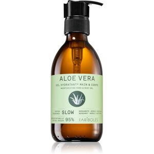 FARIBOLES Green Aloe Vera Slow hydratačný gel na ruky a telo 240 ml
