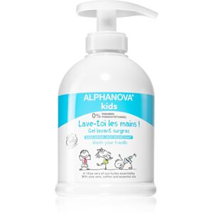 Alphanova Kids Wash Your Hands! čistiaci gél na ruky pre deti 300 ml