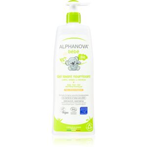 Alphanova Baby Bio detský umývací gél a šampón 3v1 500 ml