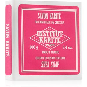 Institut Karité Paris Cherry Blossom Shea Soap tuhé mydlo s bambuckým maslom 100 g
