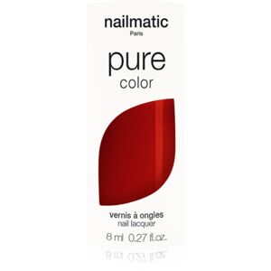 Nailmatic Pure Color lak na nechty PETRA- Red 8 ml