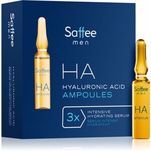 Saffee Men Urban DTX ampuly – 3-dňový štartovací balíček s kyselinou hyalurónovou 3x2 ml