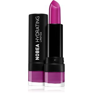 NOBEA Colourful Hydrating Lipstick hydratačný rúž odtieň Pansy Purple #L04 4,5 g