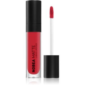NOBEA Day-to-Day Matte Liquid Lipstick matný tekutý rúž odtieň Cranberry Red #M08 7 ml