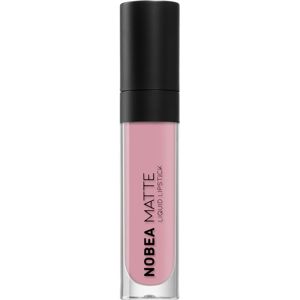 NOBEA Day-to-Day Matte Liquid Lipstick matný tekutý rúž odtieň Cool Pink #M01 7 ml