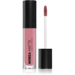 NOBEA Day-to-Day Matte Liquid Lipstick matný tekutý rúž odtieň Dusty Pink #M02 7 ml
