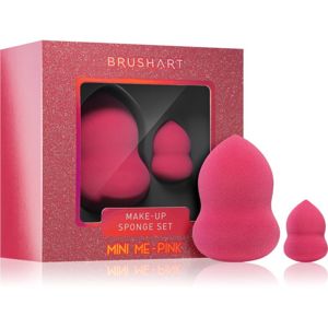 BrushArt Face Sponge set hubka na make-up I. MINI ME - PINK 2 ks