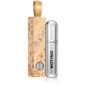 Notino Travel plniteľný rozprašovač parfémov limitovaná edícia Silver 5 ml