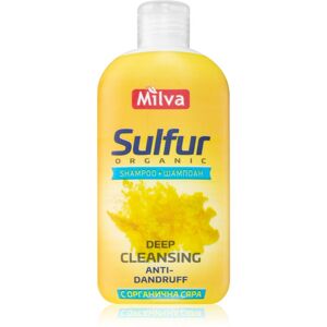 Milva Sulfur hĺbkovo čistiaci šampón proti lupinám 200 ml