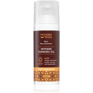 WoodenSpoon Skin Nourishment ošetrujúci telový olej pre intenzívne opálenie 50 ml