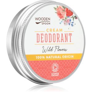 WoodenSpoon Wild Flowers organický krémový dezodorant 60 ml