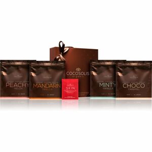 COCOSOLIS Luxury Coffee Scrub Box sada (pre jemnú a hladkú pokožku)