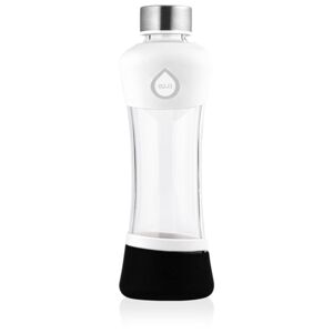 EQUA ACTIVE White sklenená fľaša na vodu 550 ml