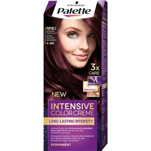 Schwarzkopf Palette Intensive Color Creme permanentná farba na vlasy odtieň 4-89 RFE3 Intensive Aubergine