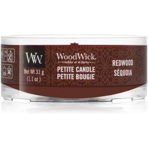 Woodwick Red Wood votívna sviečka s dreveným knotom 31 g