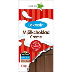 Green Star Lactose-free Dark Chocolate horká čokoláda bez laktózy 100 g